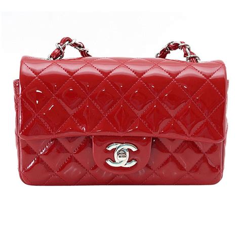 chanel classic mini red|chanel classic mini flap price.